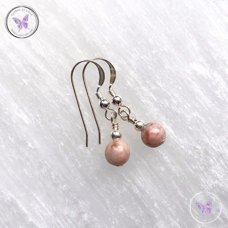 Classical Zebra Jasper Earrings